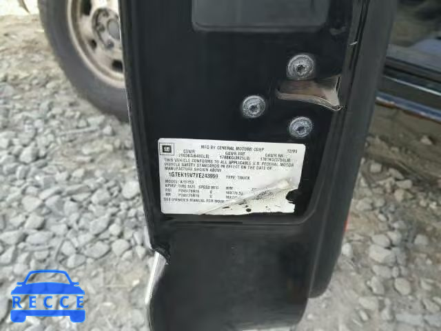 2000 GMC NEW SIERRA 1GTEK19V7YE243999 image 9