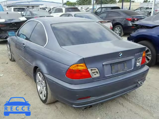2001 BMW 325 WBABN334X1JW56483 image 2