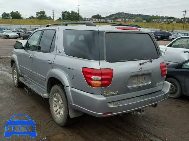 2004 TOYOTA SEQUOIA 5TDBT44A44S205382 зображення 2