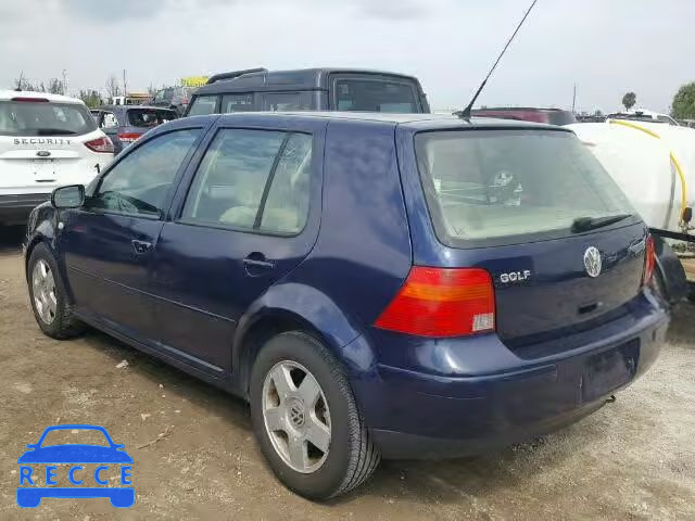 2002 VOLKSWAGEN GOLF 9BWGB61J024063183 image 2