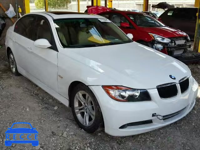 2008 BMW 328 WBAVA375X8NL46929 зображення 0