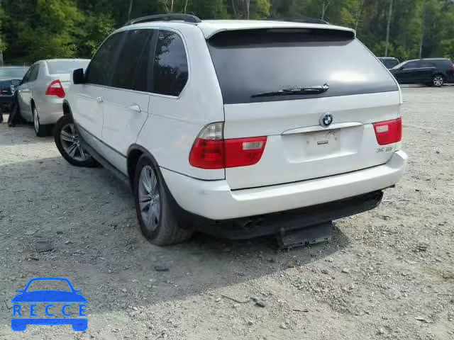 2004 BMW X5 5UXFB535X4LV04924 image 2