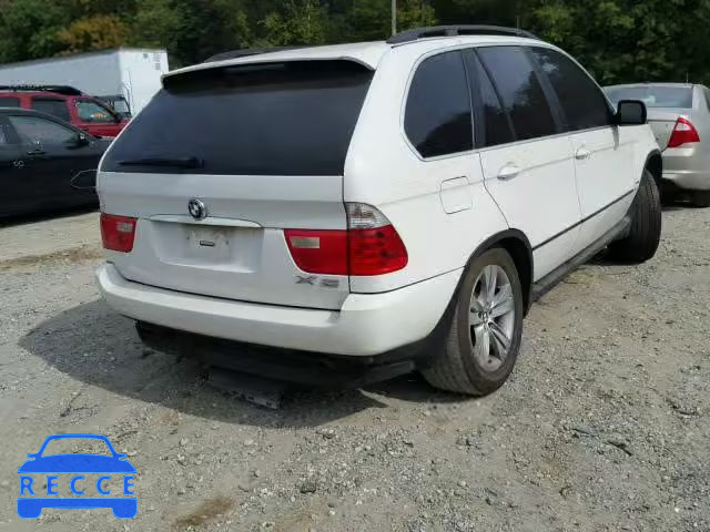 2004 BMW X5 5UXFB535X4LV04924 зображення 3