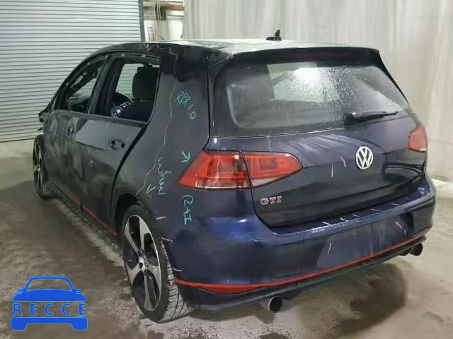 2017 VOLKSWAGEN GTI 3VW547AU8HM010995 image 2