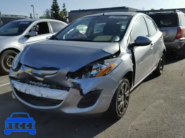 2014 MAZDA MAZDA2 JM1DE1KZ5E0186422 image 1