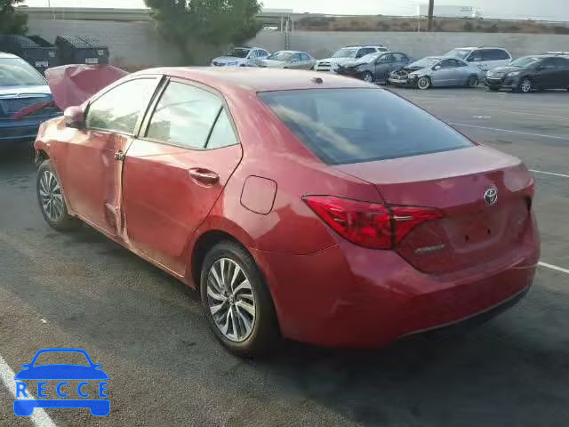 2017 TOYOTA COROLLA 5YFBURHE4HP658097 image 2