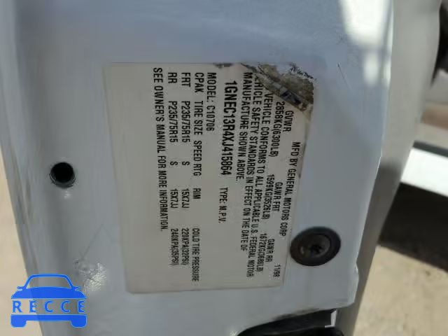 1997 GMC SIERRA 2GTEK19R4V1528126 image 9