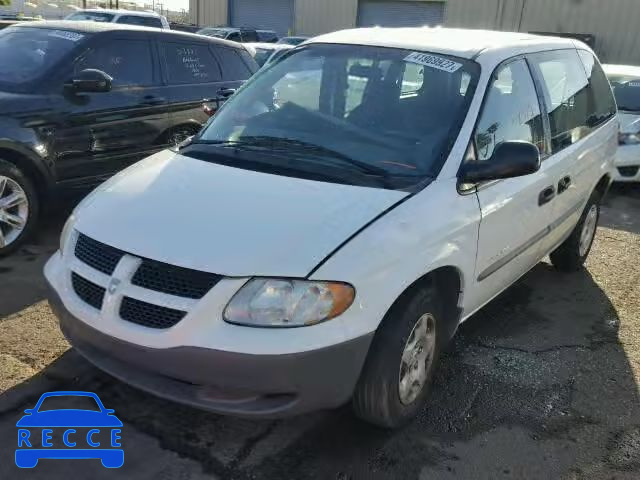 2001 DODGE CARAVAN 1B4GP25301B160620 image 1