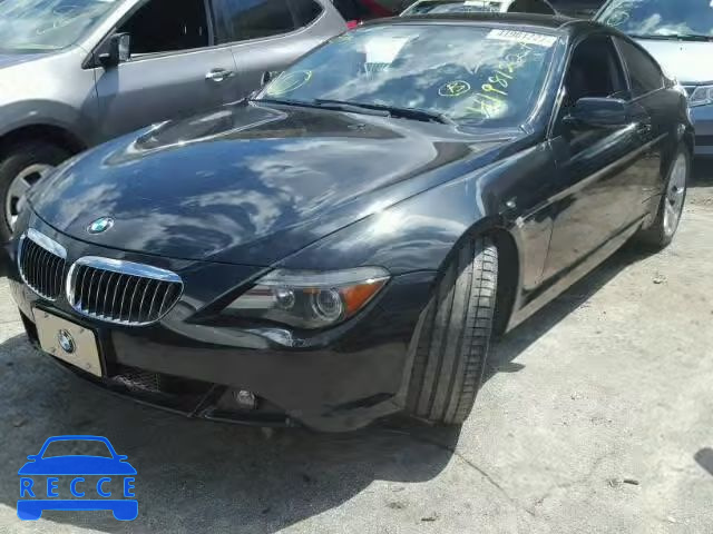 2007 BMW 650 WBAEH13567CR53510 зображення 1