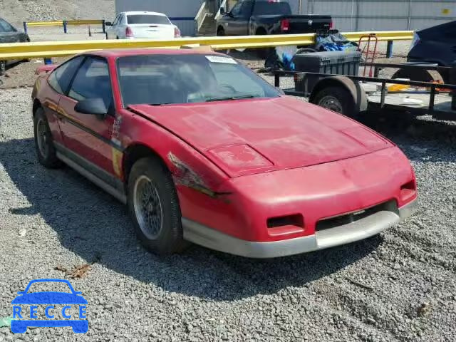 1986 PONTIAC FIERO 1G2PG9794GP250205 зображення 0