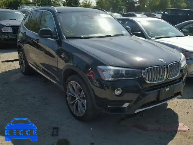 2016 BMW X3 5UXWX7C52G0R18122 зображення 0