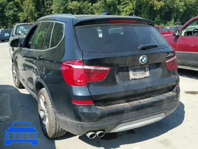 2016 BMW X3 5UXWX7C52G0R18122 зображення 2