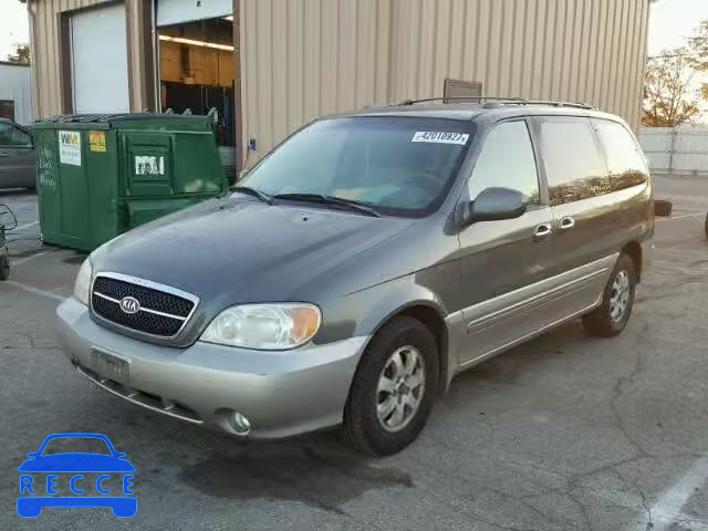 2004 KIA SEDONA KNDUP131846591480 image 1