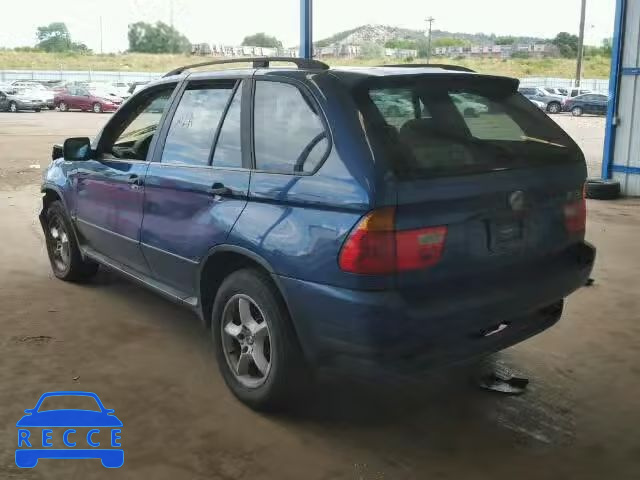 2001 BMW X5 WBAFA53591LM78720 image 2