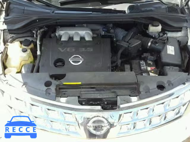 2006 NISSAN MURANO SL JN8AZ08T26W406235 image 6