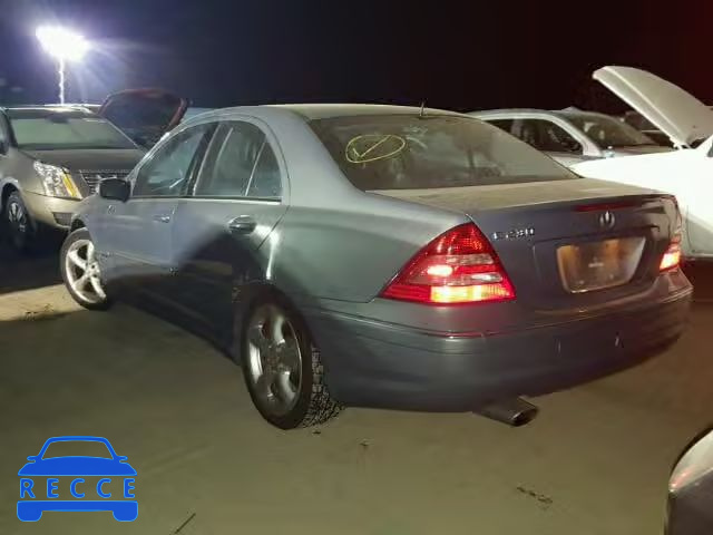 2006 MERCEDES-BENZ C GENERATI WDBRF52H16F792086 image 2