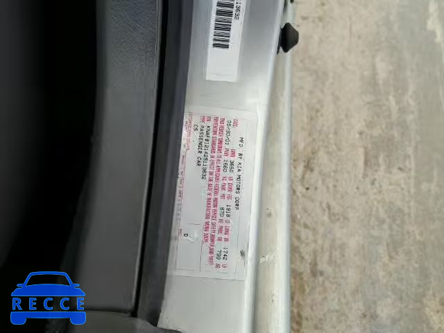 2002 KIA SPECTRA KNAFB121425113632 image 9