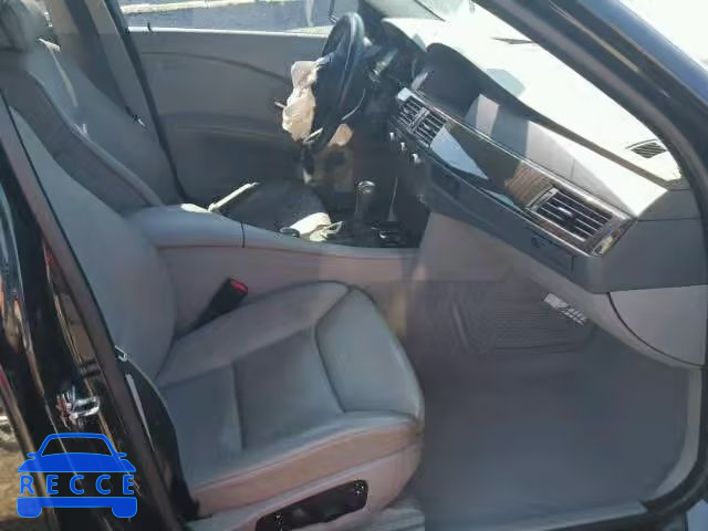 2007 BMW 530 WBANE73507CM53239 зображення 4