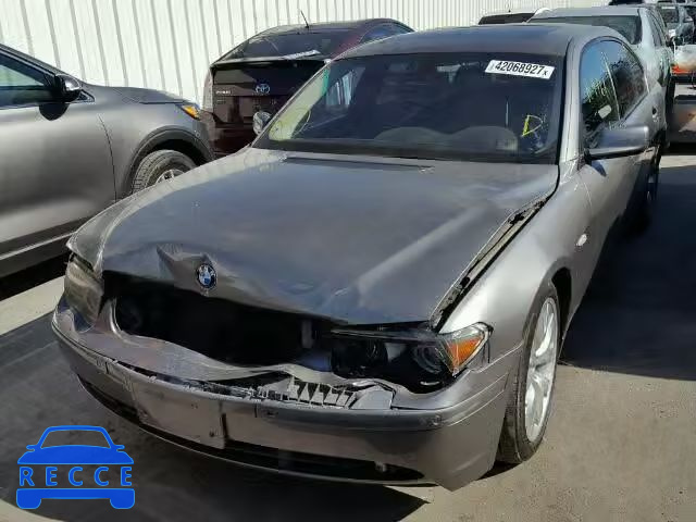 2004 BMW 745 WBAGL63524DP73211 зображення 1