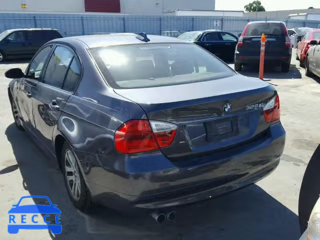 2007 BMW 328 WBAVC93547KX59366 зображення 2