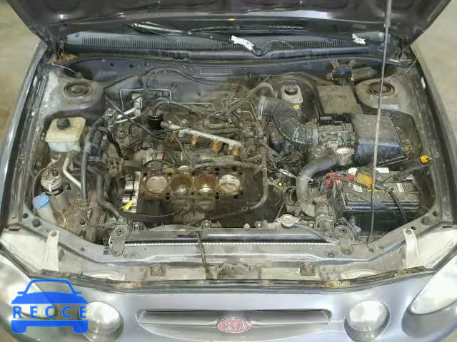 2001 KIA SPECTRA KNAFB161415019517 image 6