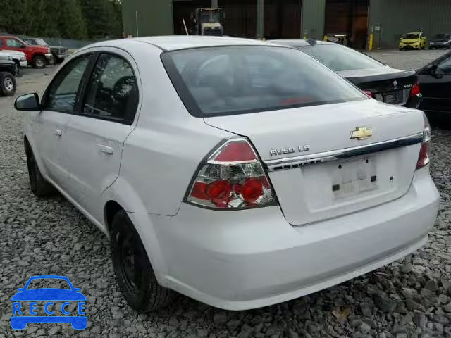 2008 CHEVROLET AVEO KL1TD56658B074113 image 2