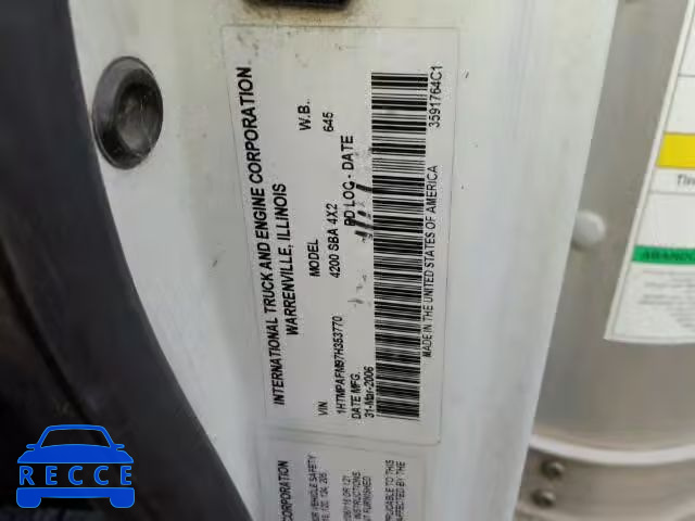 2007 INTERNATIONAL 4000 1HTMPAFM97H353770 image 9