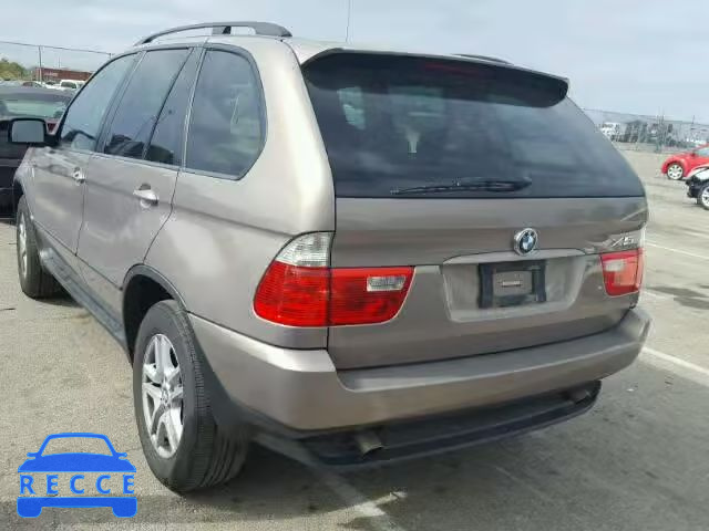 2006 BMW X5 5UXFA13536LY44205 зображення 2