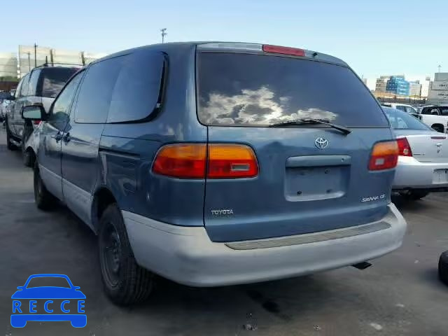 2000 TOYOTA SIENNA 4T3ZF19C2YU206758 image 2