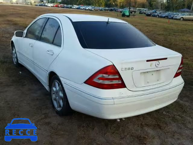 2006 MERCEDES-BENZ C GENERATI WDBRF54H56A885302 image 2