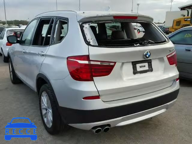 2014 BMW X3 5UXWX9C52E0D33911 image 2
