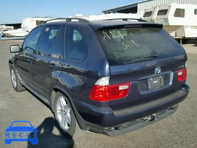 2005 BMW X5 5UXFB53535LV16303 image 2