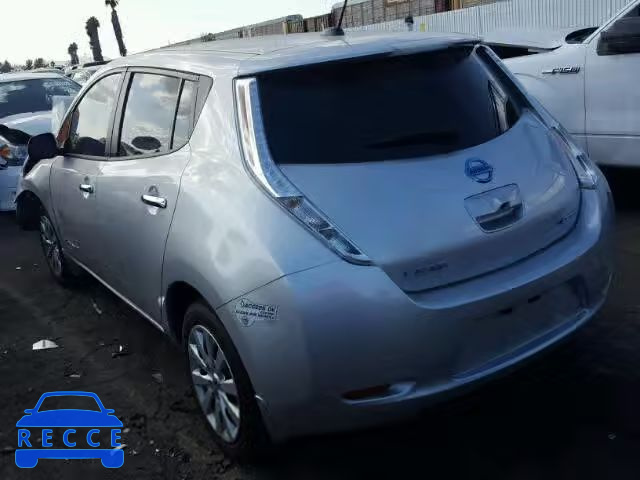 2015 NISSAN LEAF 1N4AZ0CP7FC334784 Bild 2