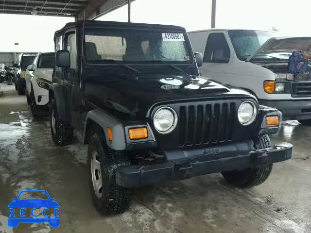 2004 JEEP WRANGLER 1J4FA39S54P718132 Bild 0