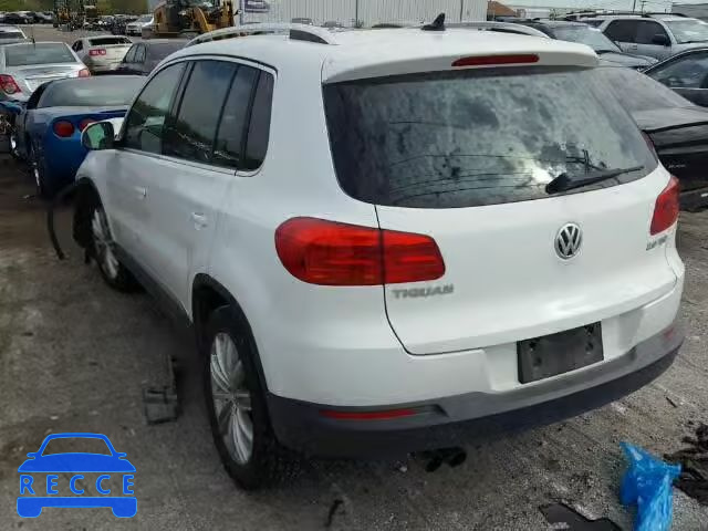 2014 VOLKSWAGEN TIGUAN WVGAV3AXXEW566282 image 2