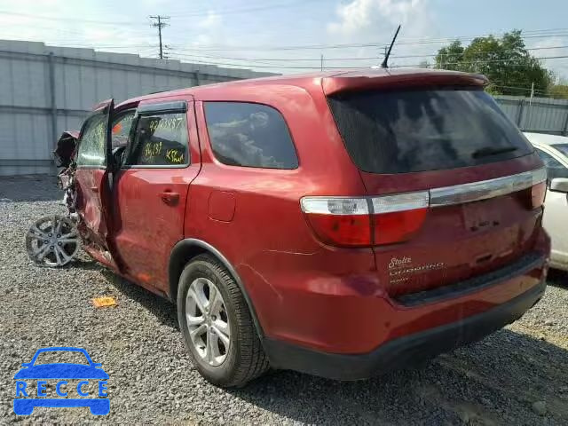 2011 DODGE DURANGO 1D4RE2GG9BC661019 зображення 2