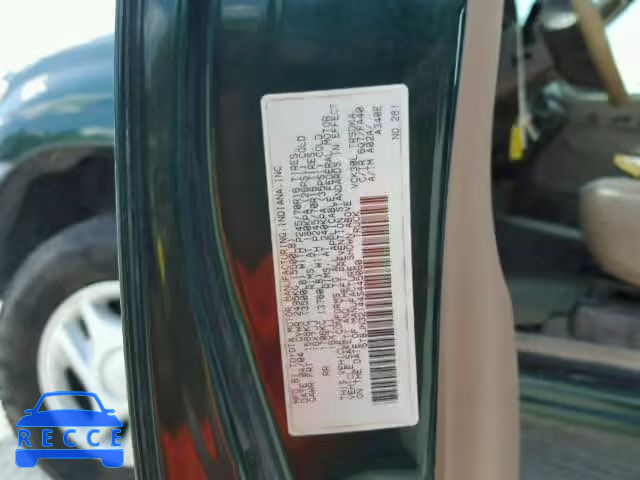 2004 TOYOTA TUNDRA 5TBJN32144S445060 зображення 9
