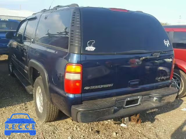 2001 CHEVROLET SUBURBAN 3GNFK16T81G166721 image 2