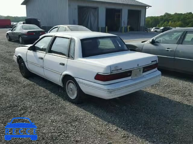 1993 MERCURY TOPAZ 2MEPM36XXPB602212 зображення 2