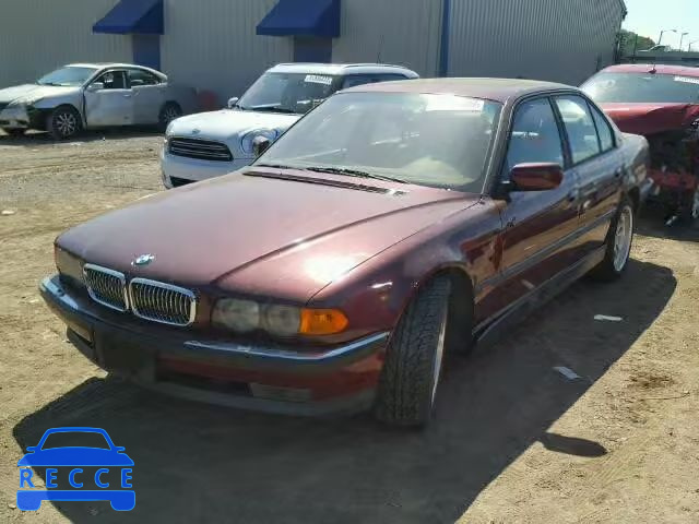 1999 BMW 740 WBAGG8337XDN73900 image 1