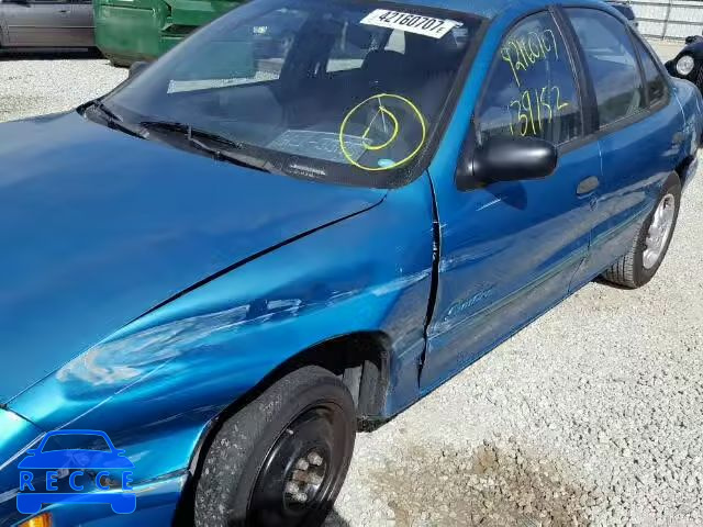 1997 PONTIAC SUNFIRE 1G2JB5248V7589894 Bild 8