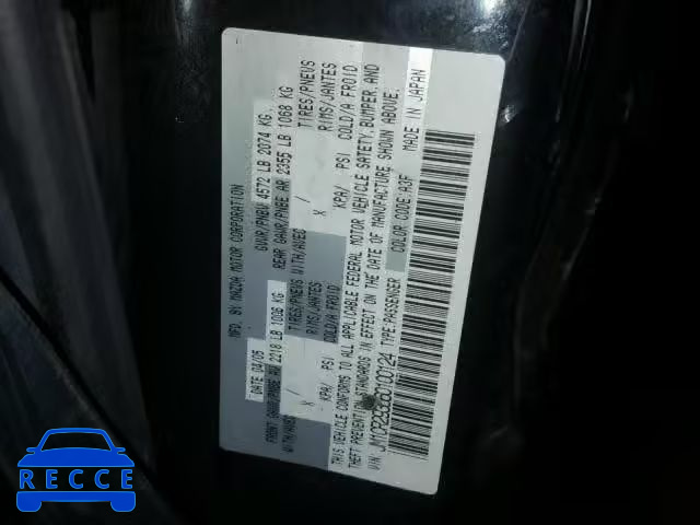 2006 MAZDA 5 JM1CR293660100124 image 9