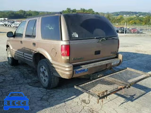 1997 OLDSMOBILE BRAVADA 1GHDT13W3V2707548 image 2