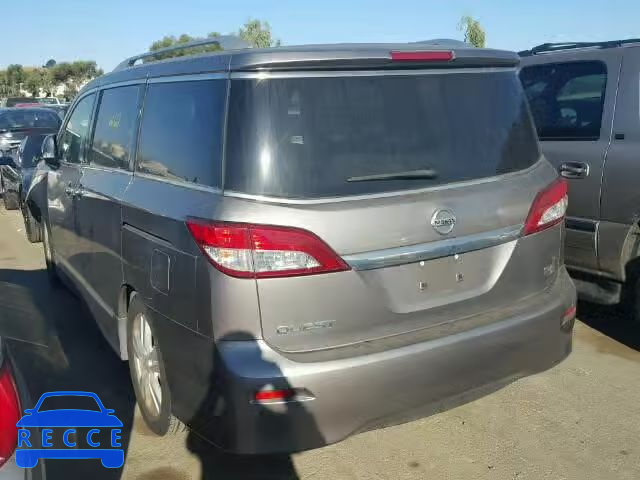 2011 NISSAN QUEST JN8AE2KP7B9007056 image 2