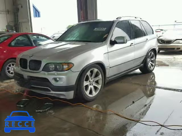 2004 BMW X5 5UXFA93534LE81015 зображення 1