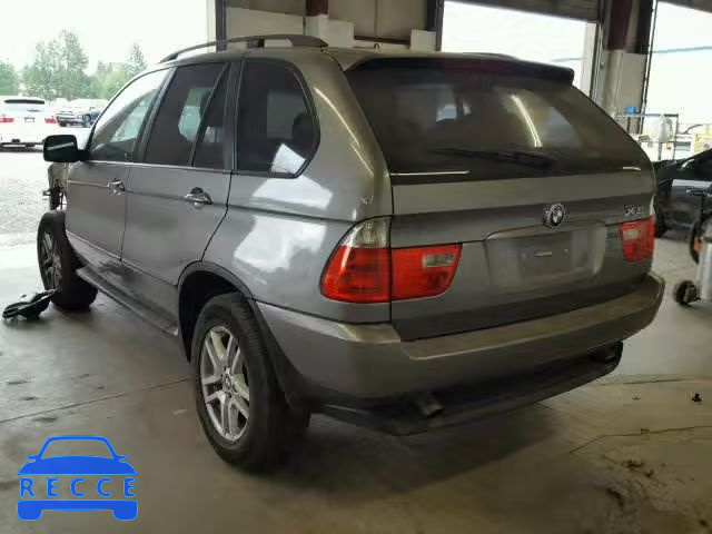 2005 BMW X5 5UXFA135X5LY20725 зображення 2