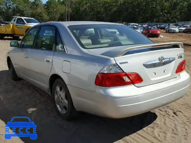 2003 TOYOTA AVALON 4T1BF28B03U299684 image 2