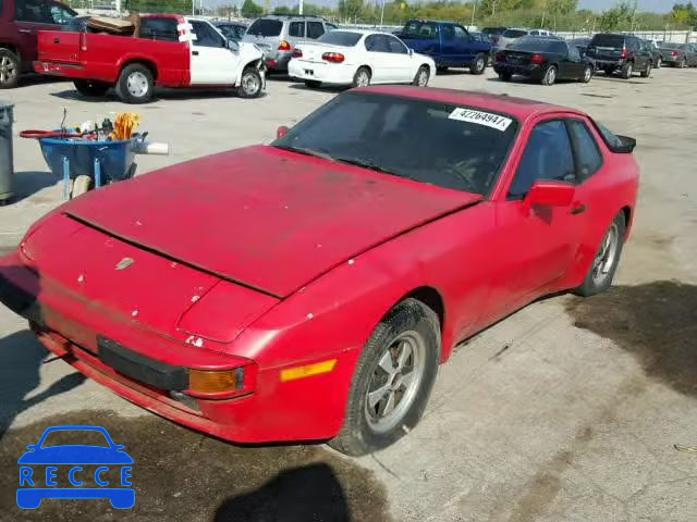 1987 PORSCHE 944 WP0AB0942HN473417 image 1