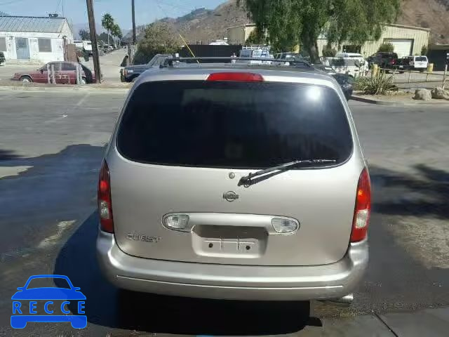 2001 NISSAN QUEST 4N2ZN15T91D822756 Bild 8