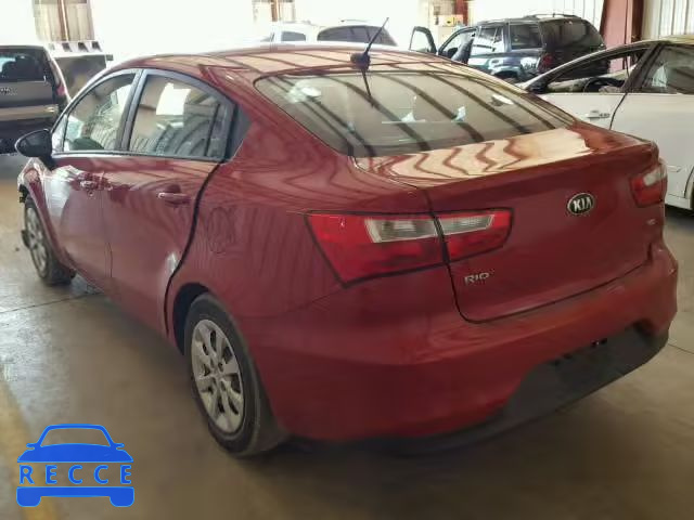 2017 KIA RIO KNADM4A34H6044322 image 2